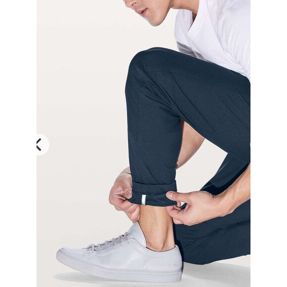 (30) $128 Lululemon‎ Commission Pant Slim *Warpstreme 32" True Navy - Picture 4 of 6